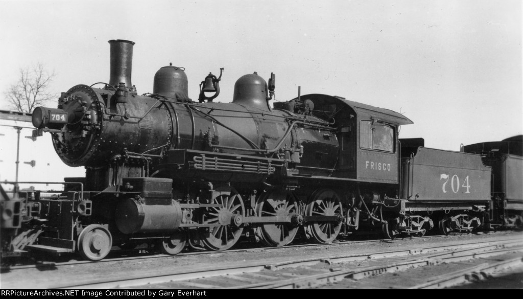 SLSF 4-6-0 #704 - St Louis-San Francisco